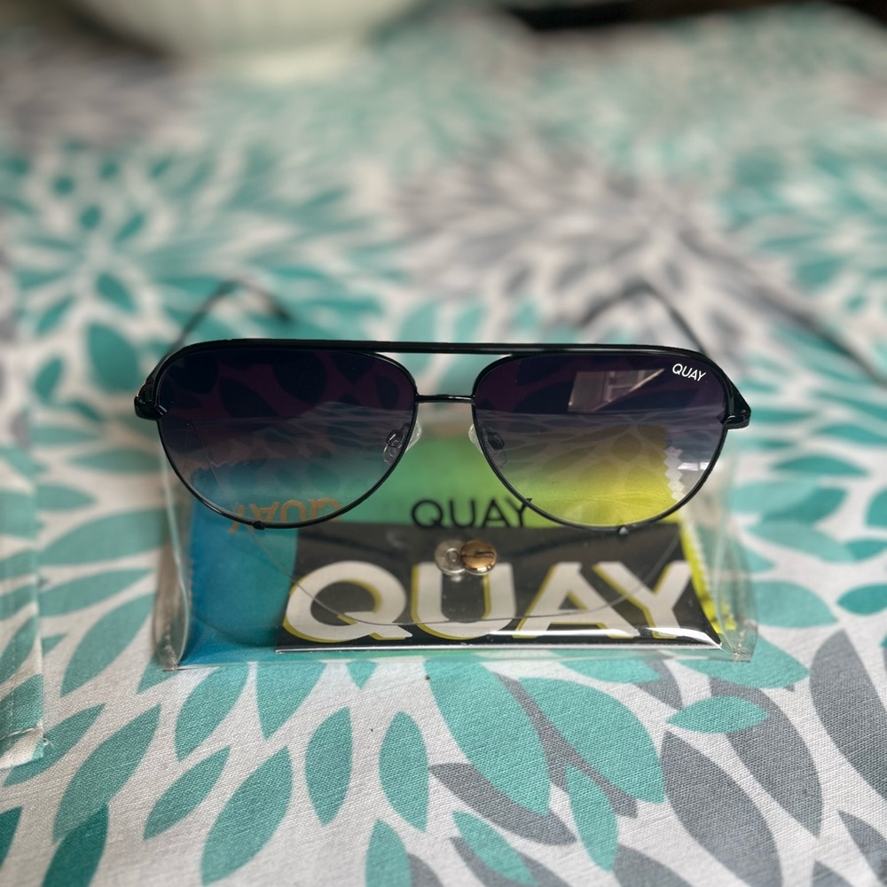 Quay Australia Black Classic Sunglasses